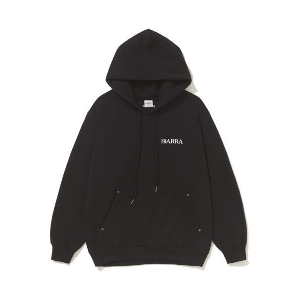 MOLETOM BARRA CREW BARRA ATELIE PRETO