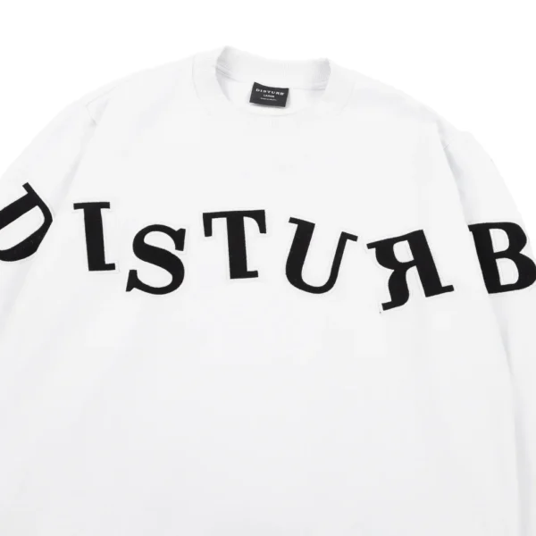 PLAYLOGOCREWNECKBRANCO_4e5824b4-ec70-4e47-8119-fa7bb6251b9e MOLETOM CARECA DISTURB LOGO CREWNECK BRANCO
