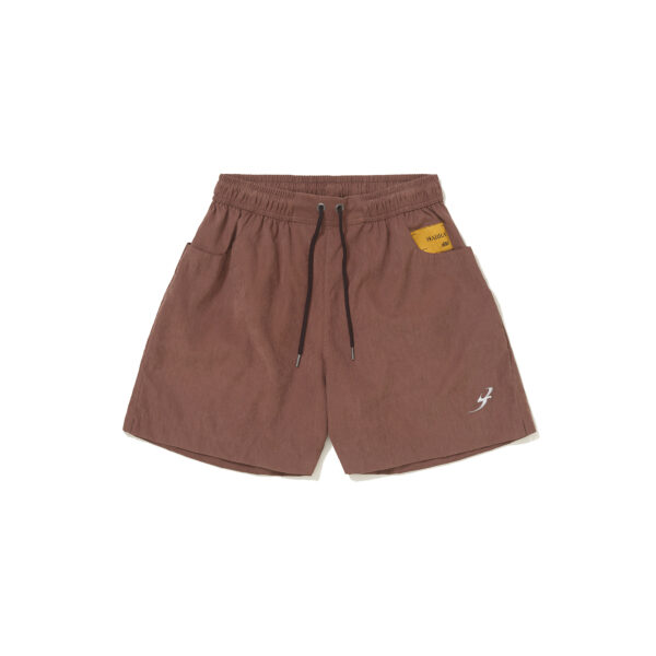 SHORT BARRA CREW B GARÇA BOLSO DUPLO MARROM