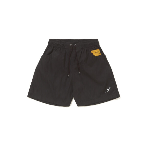 SHORT BARRA CREW B GARÇA BOLSO DUPLO PRETO