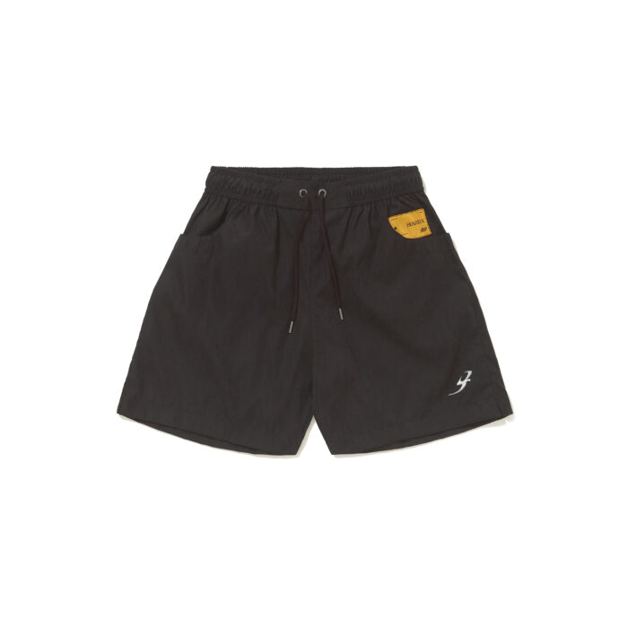 SHORT BARRA CREW B GARÇA BOLSO DUPLO PRETO