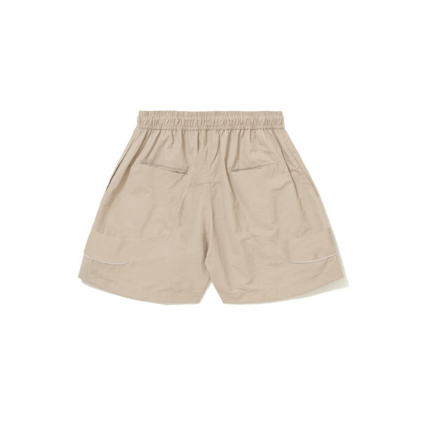 SHORT BARRA CREW CIRCULAR B GARÇA BEGE