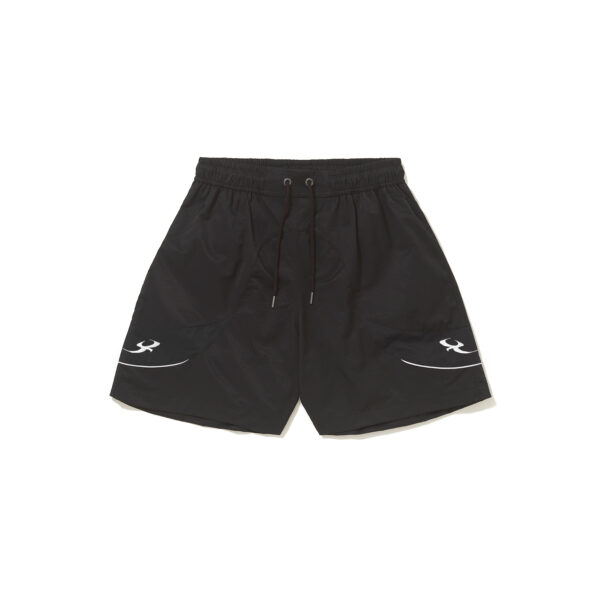 SHORT BARRA CREW CIRCULAR B GARÇA PRETO