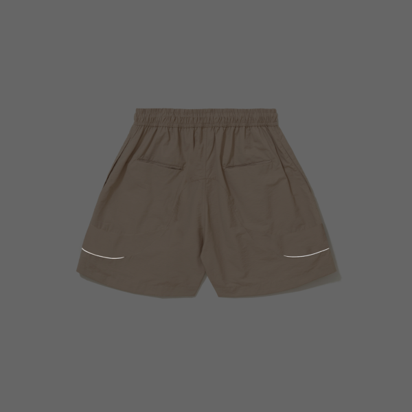 SHORT BARRA CREW CIRCULAR B GARÇA BEGE