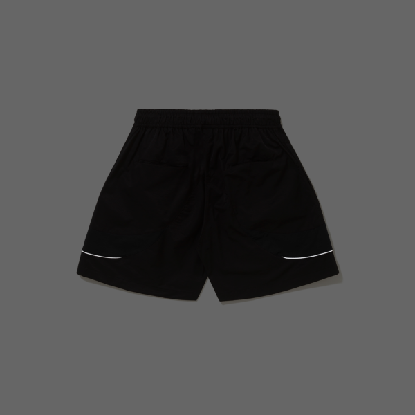 SHORT BARRA CREW CIRCULAR B GARÇA PRETO