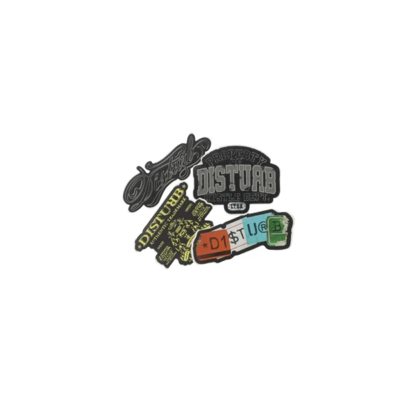 PACK ADESIVOS DISTURB 2026