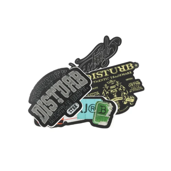 PACK ADESIVOS DISTURB 2026