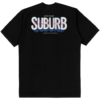 CAMISETA SUBURB COMPANY SHADOW PRETA
