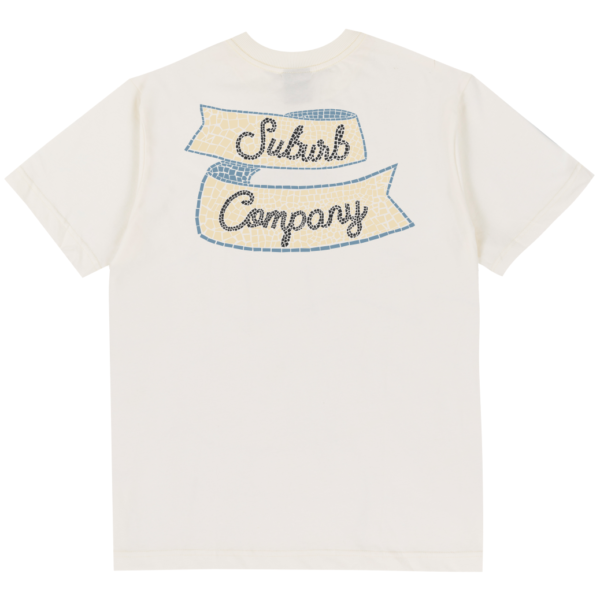 CAMISETA SUBURB COMPANY MOSAIC OFF WHITE