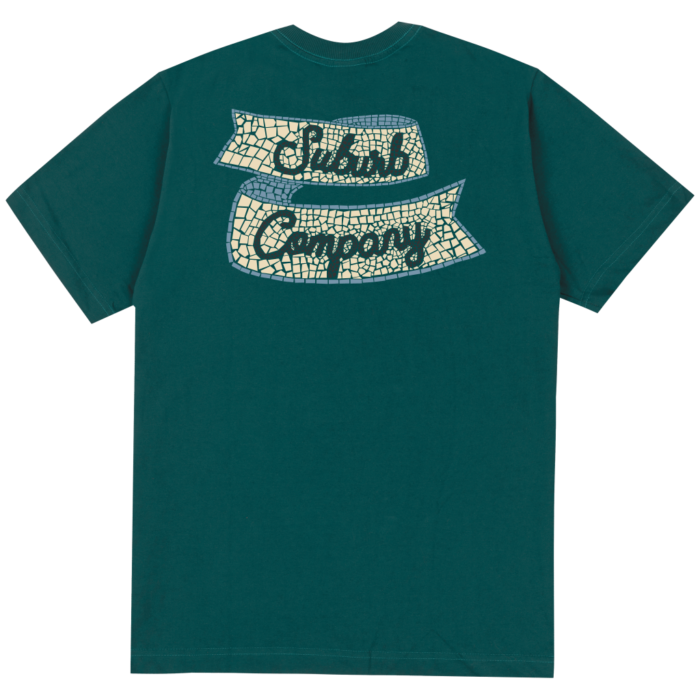 CAMISETA SUBURB COMPANY MOSAIC VERDE