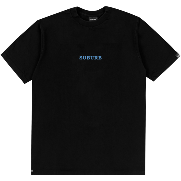 CAMISETA SUBURB COMPANY EMBROIDERY PRETA