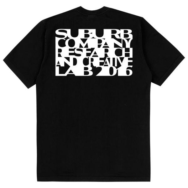 CAMISETA SUBURB COMPANY KLAUS PRETA