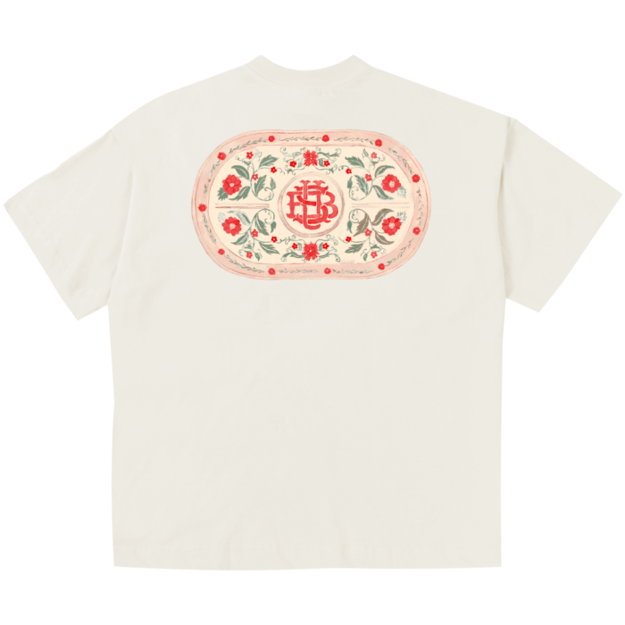 CAMISETA SUBURB COMPANY BOXY AQUARELLE OFF WHITE