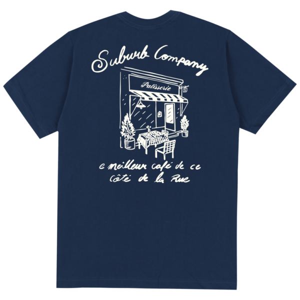 CAMISETA SUBURB COMPANY PATISSERIE AZUL MARINHO