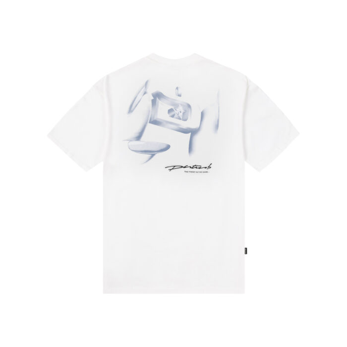 CAMISETA DISTURB GEM BRANCO