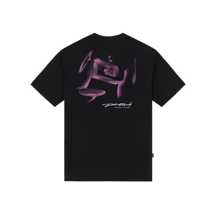 CAMISETA DISTURB GEM PRETO