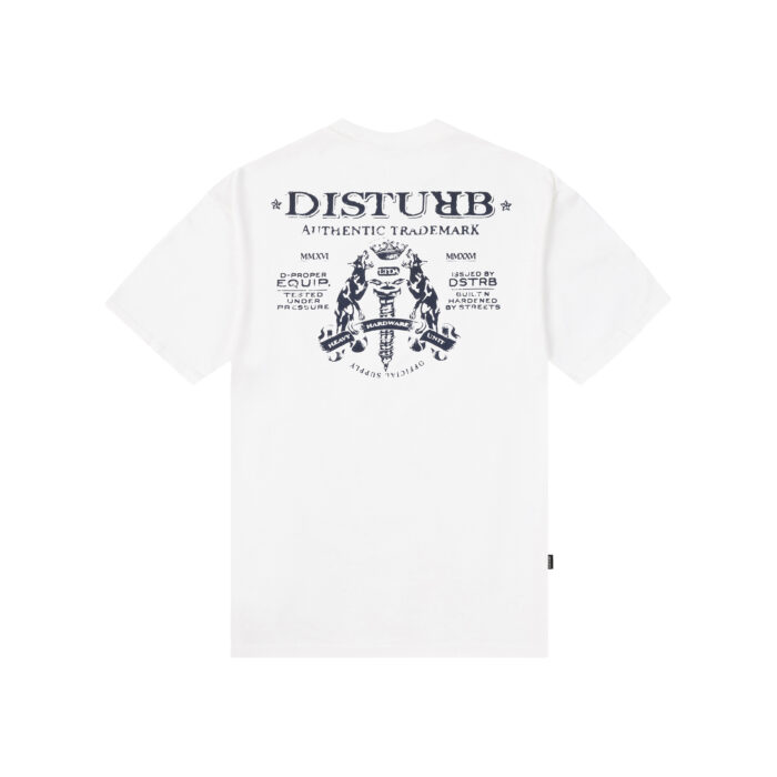 CAMISETA DISTURB HARDWARE UNIT BRANCA