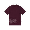 CAMISETA DISTURB SCRIPT VINHO
