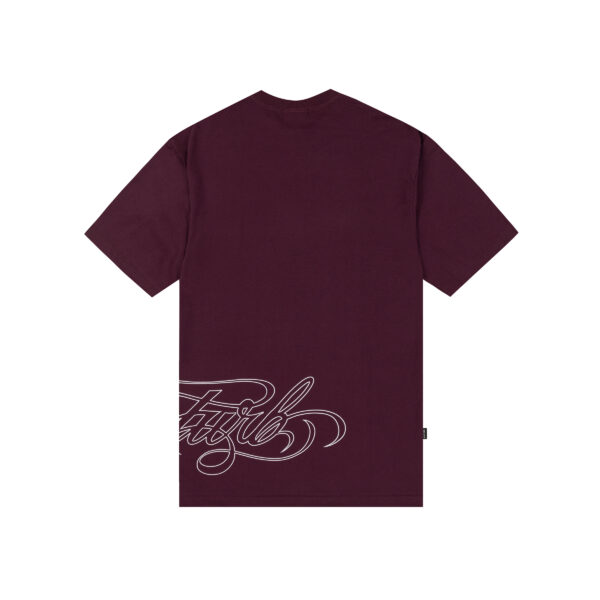 CAMISETA DISTURB SCRIPT VINHO