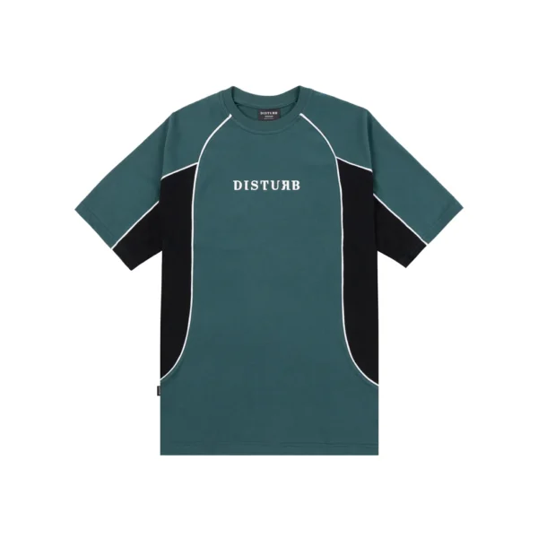 CAMISETA DISTURB CURVES VERDE