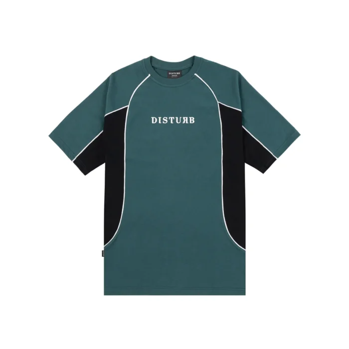 CAMISETA DISTURB CURVES VERDE