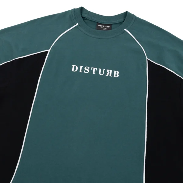 CAMISETA DISTURB CURVES VERDE