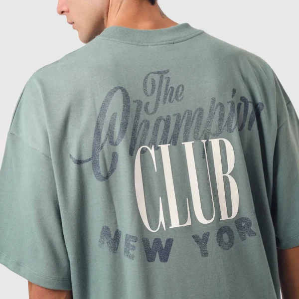 CAMISETA OVERSIZED CHAMPION LIFE CLUB NY INK