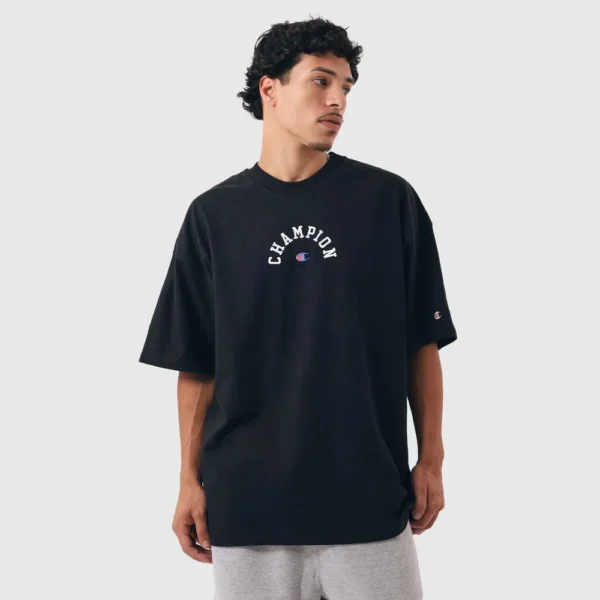 CAMISETA OVERSIZED CHAMPION LIFE ARCH C LOGO INK