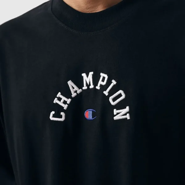 CAMISETA OVERSIZED CHAMPION LIFE ARCH C LOGO INK