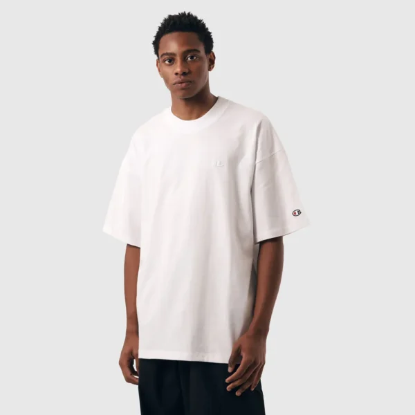 T79188B-CLOGEVA-1-089 CAMISETA OVERSIZED CHAMPION LIFE C LOGO SURTON EMB