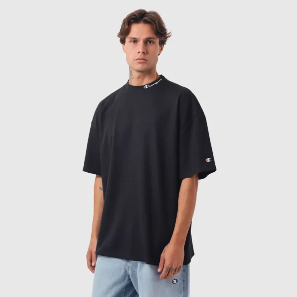 CAMISETA OVERSIZED CHAMPION LIFE PIQUET SCRIPT LOGO EMB
