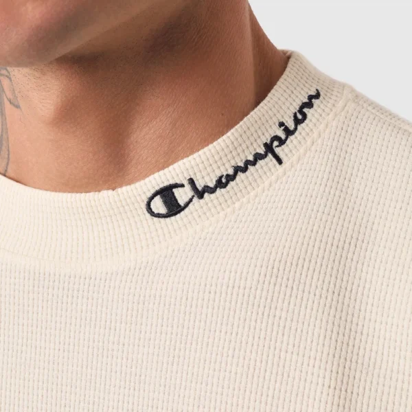 CAMISETA OVERSIZED CHAMPION LIFE PIQUET SCRIPT LOGO EMB