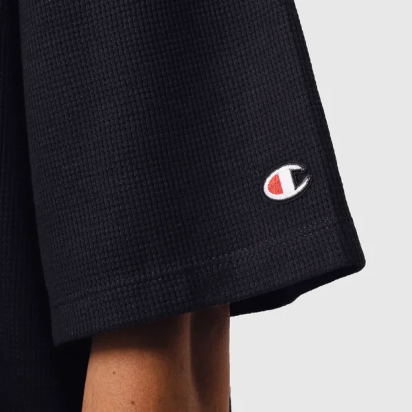 CAMISETA OVERSIZED CHAMPION LIFE PIQUET SCRIPT LOGO EMB