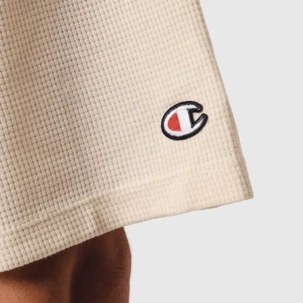 CAMISETA OVERSIZED CHAMPION LIFE PIQUET SCRIPT LOGO EMB