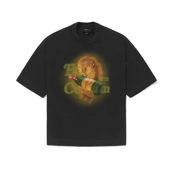 CAMISETA ELO EM COMUM OVER "WINE" PRETA