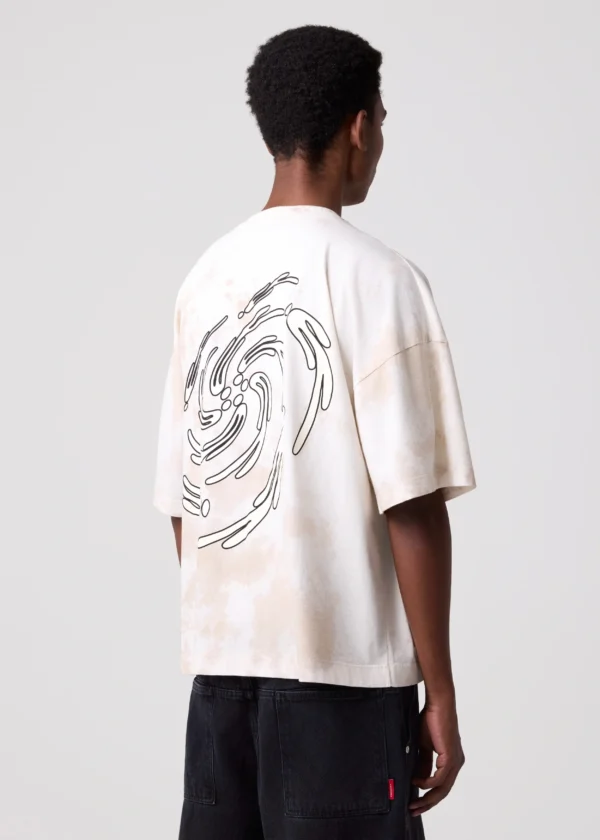 CAMISETA THE SAINT WIDE BOXY SPHERE OFF/BEGE