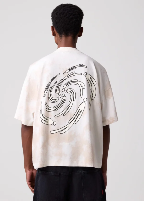 CAMISETA THE SAINT WIDE BOXY SPHERE OFF/BEGE