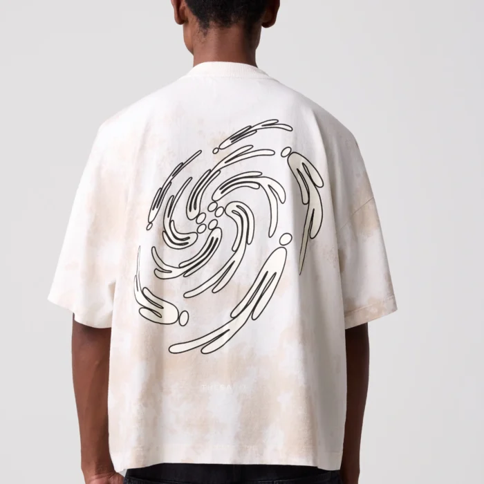 CAMISETA THE SAINT WIDE BOXY SPHERE OFF/BEGE