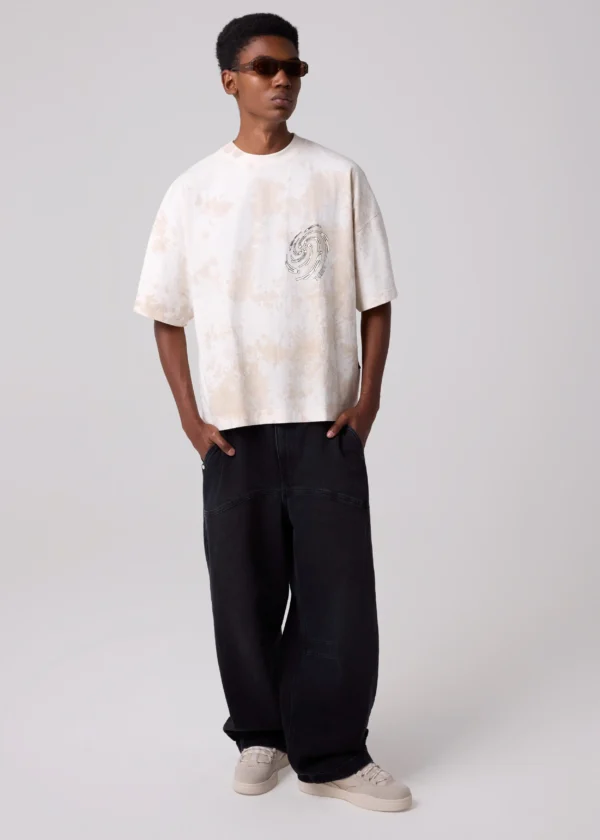 CAMISETA THE SAINT WIDE BOXY SPHERE OFF/BEGE