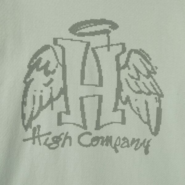 CAMISETA HIGH COMPANY WINGS VERDE CLARO