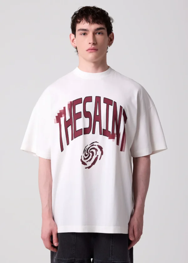 CAMISETA THE SAINT OVERSIZED TIME MACHINE BRANCO