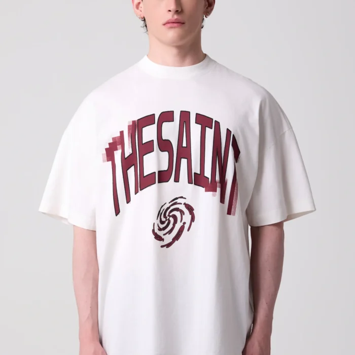 CAMISETA THE SAINT OVERSIZED TIME MACHINE BRANCO