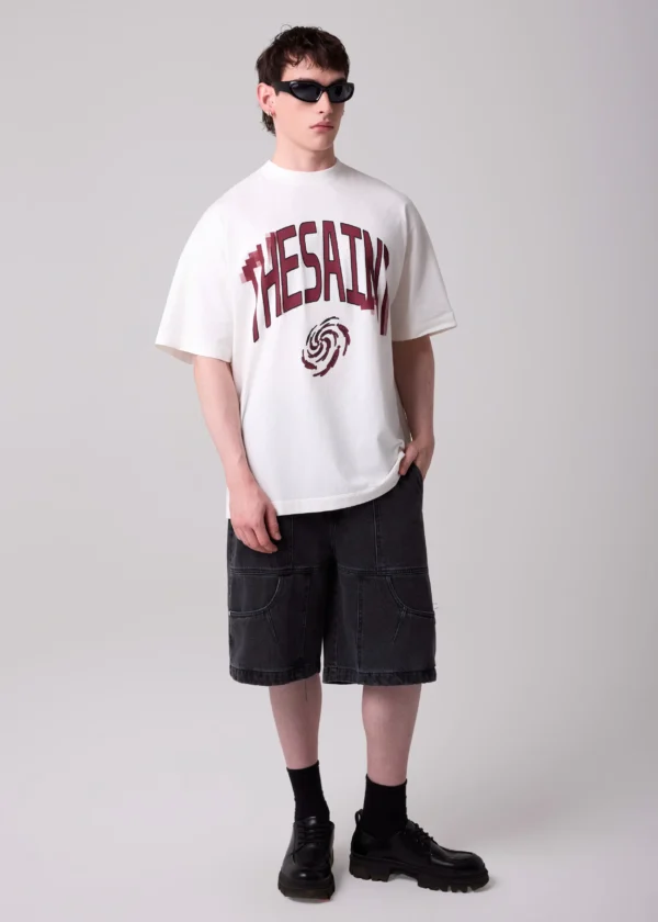CAMISETA THE SAINT OVERSIZED TIME MACHINE BRANCO