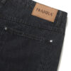 BERMUDA BARRA CREW JEANS RAIZES PRETA