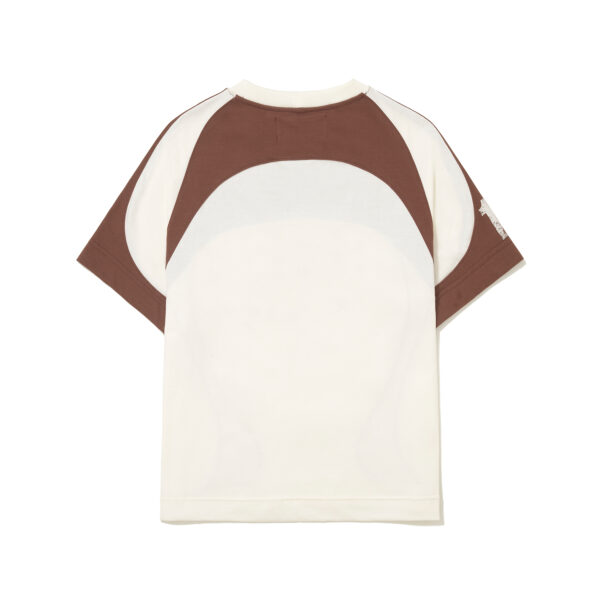 CAMISETA BARRA CREW RECORTADA "CONSTELACAO" OFF WHITE