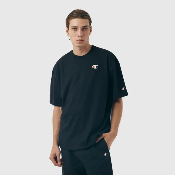 GT40B-CHPNANO-1-009 CAMISETA CHAMPION LIFE BOXY NANO TEXT INK