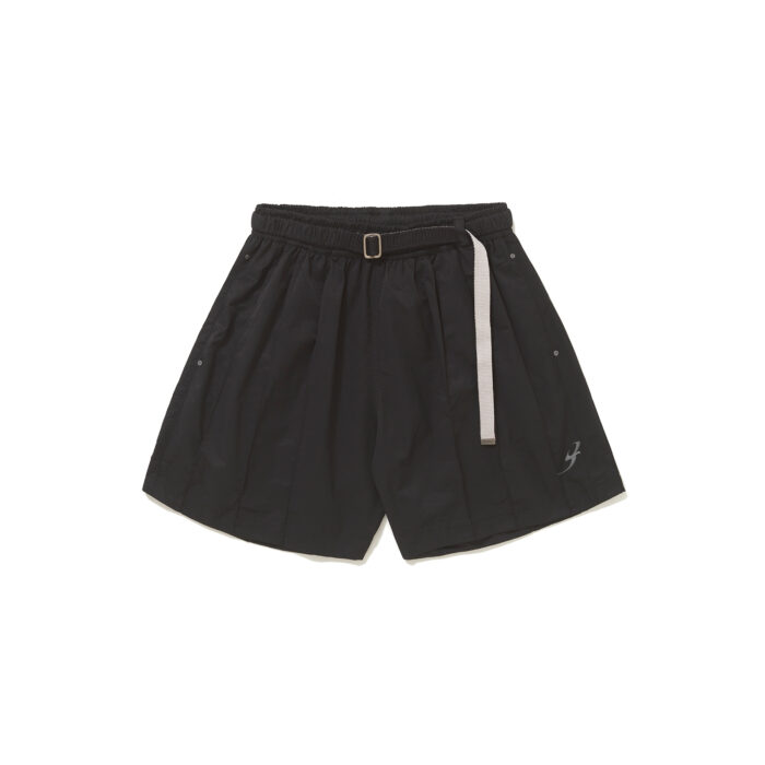 SHORT BARRA CREW NERVURAS B GARÇA PRETO