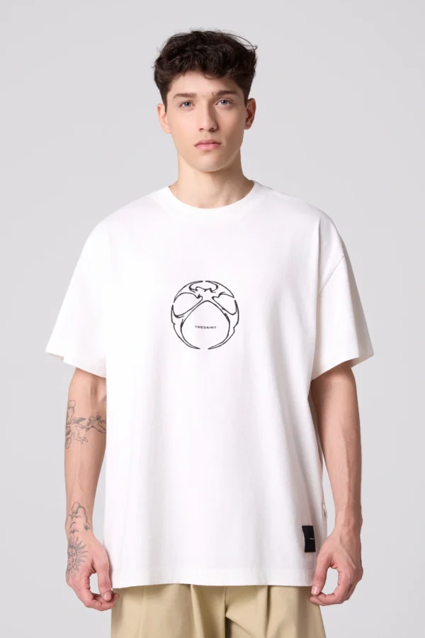 CAMISETA THE SAINT BOXY SPHERE OFF WHITE