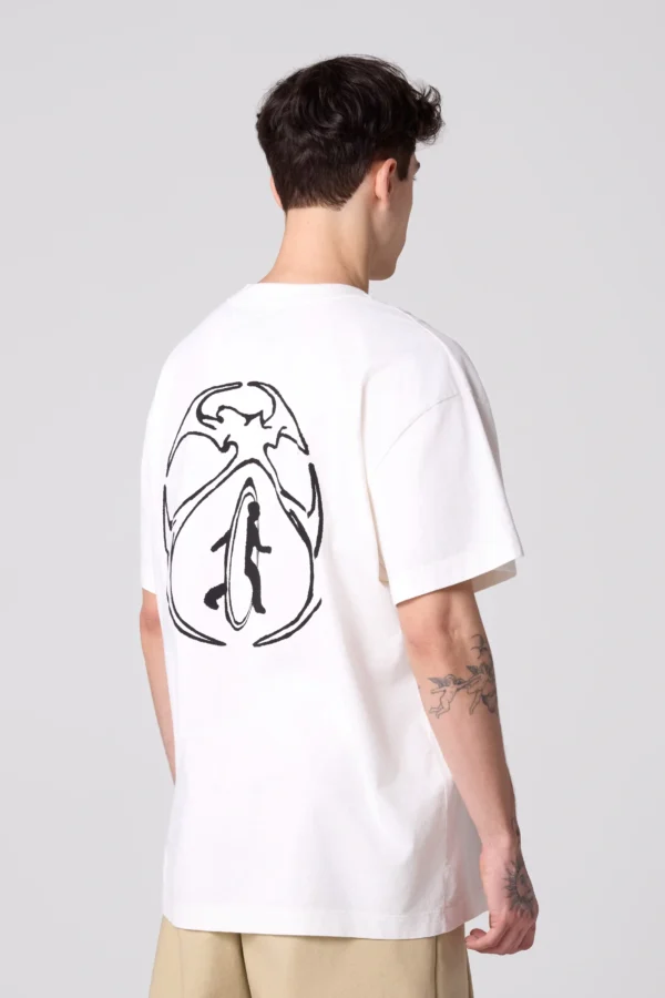 CAMISETA THE SAINT BOXY SPHERE OFF WHITE