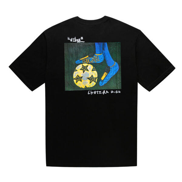 TS841-02_Camiseta_Chueteira_Preta_Back CAMISETA HIGH COMPANY CHUTEIRA PRETA